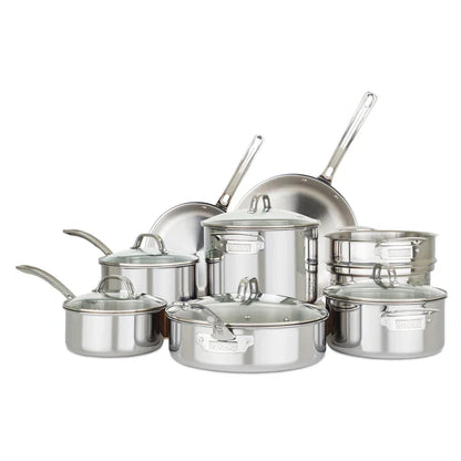 VIKING CULINARY 3-PLY 13 PC COOKWARE SET