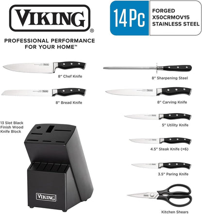 VIKING 14 PC KNIFE SET