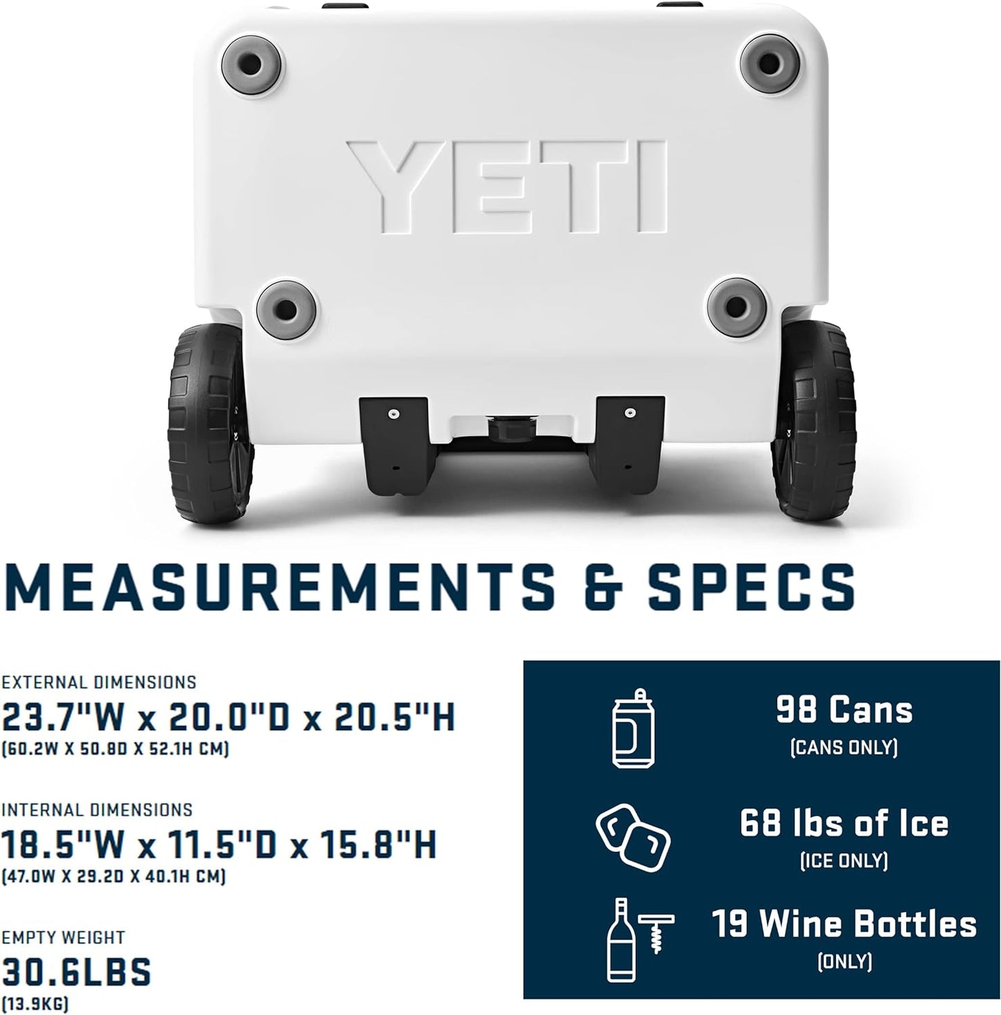 YETI ROADIE 60 WHEELED COOLER