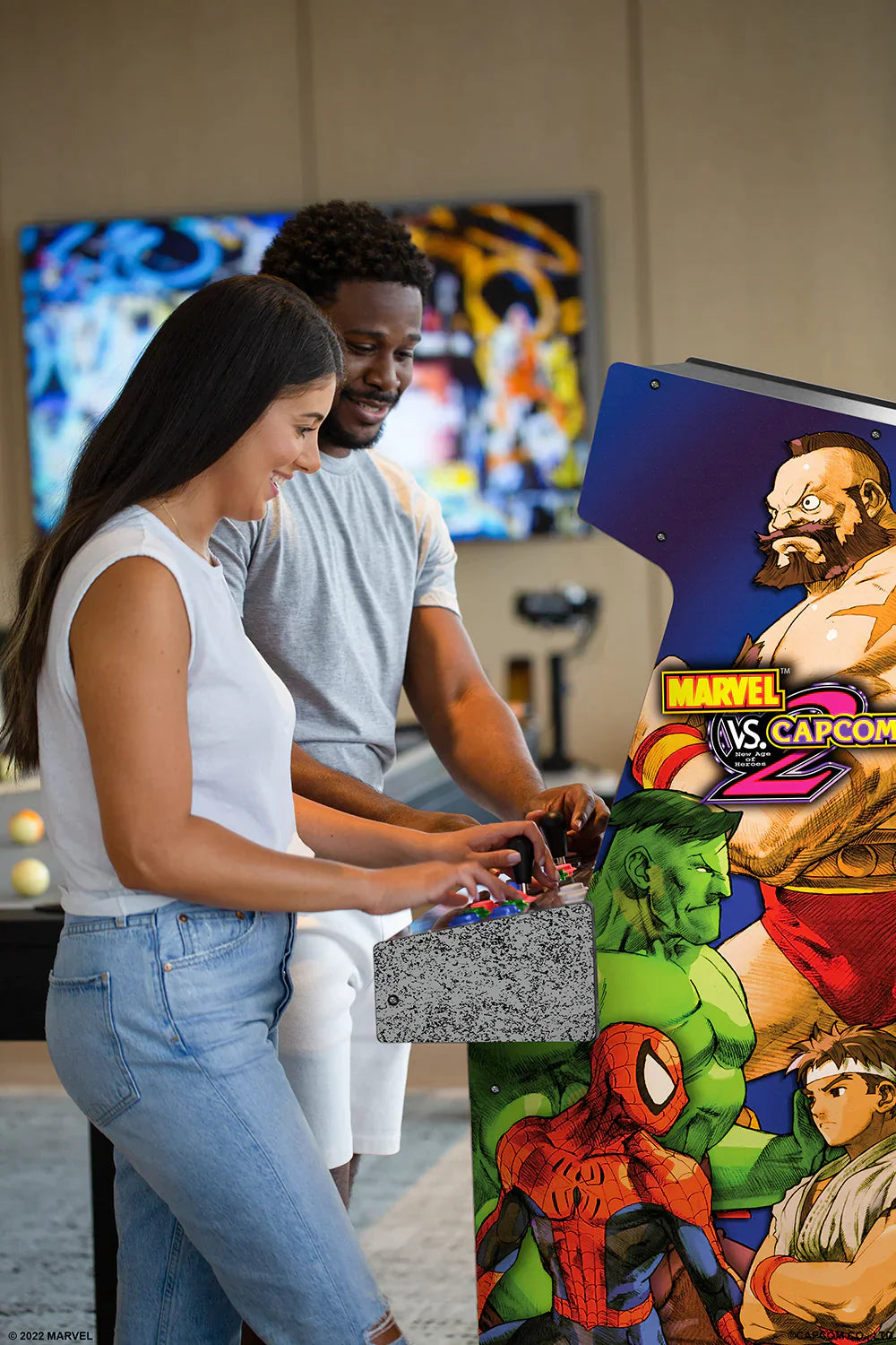 MARVEL VS CAPCOM 2 ARCADE MACHINE