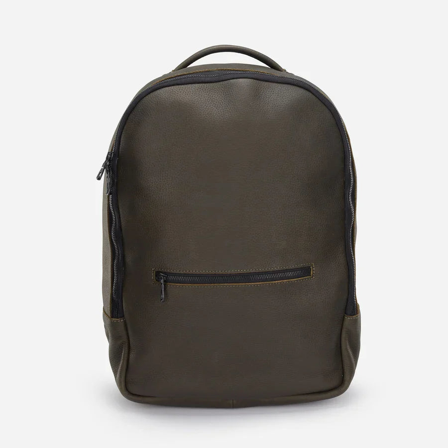 PARKER CLAY ATLAS LEATHER BACKPACK