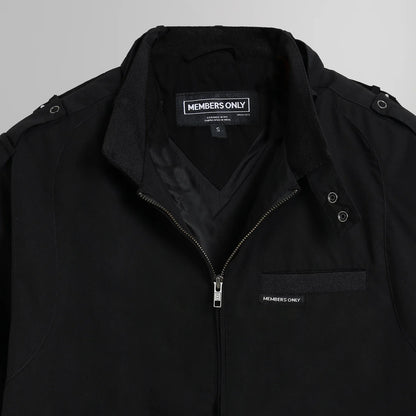 MEMBERS ONLY CLASSIC ICONIC RACER - BLACK