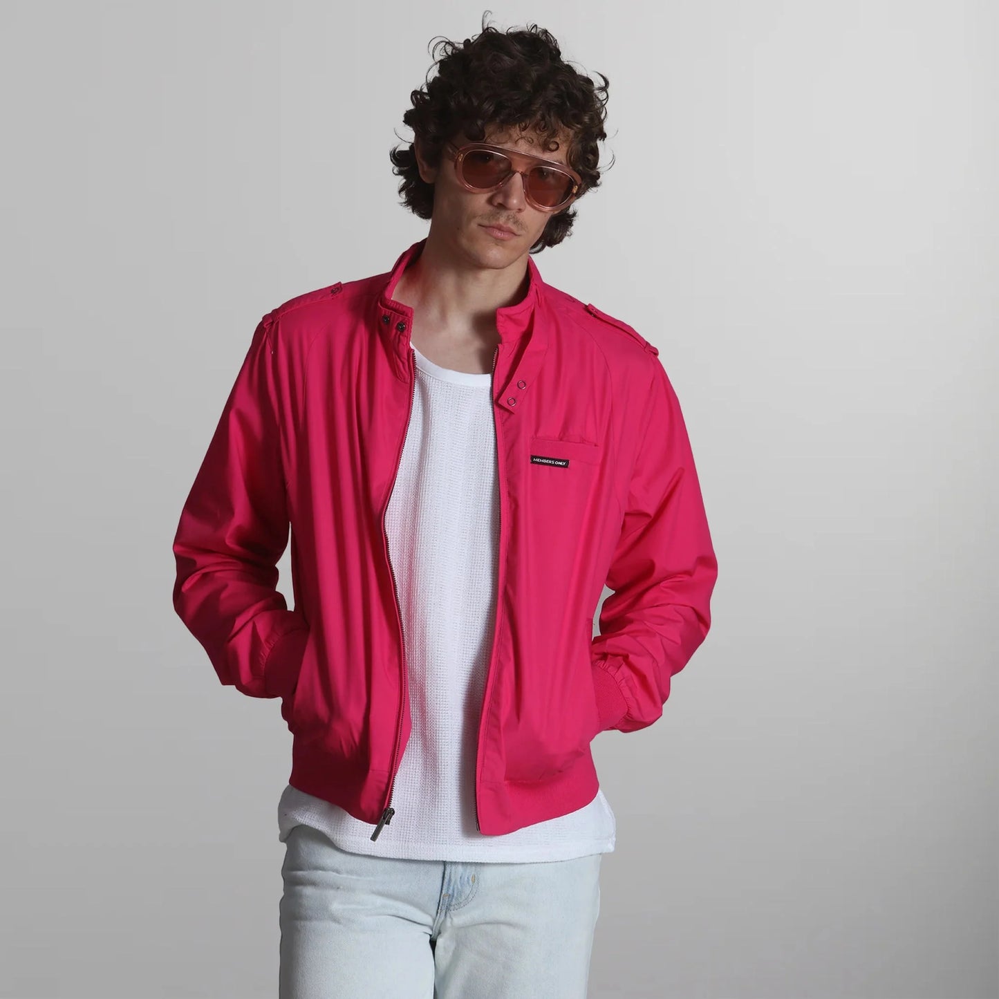 MEMBERS ONLY CLASSIC ICONIC RACER - PINK