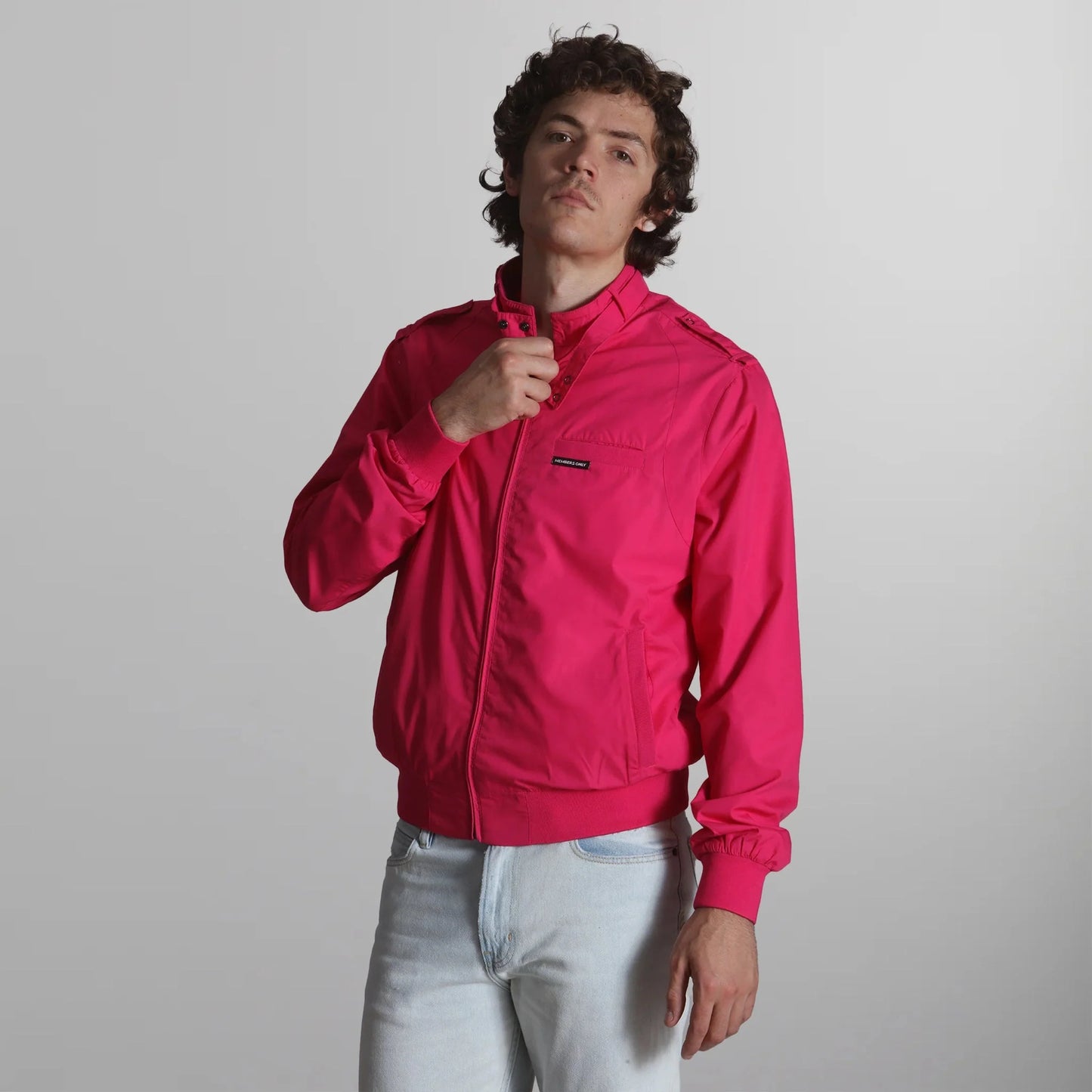 MEMBERS ONLY CLASSIC ICONIC RACER - PINK