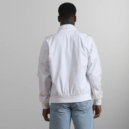 MEMBERS ONLY CLASSIC ICONIC RACER - WHITE