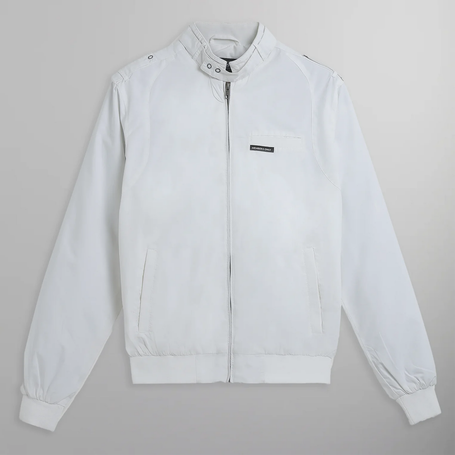 MEMBERS ONLY CLASSIC ICONIC RACER - WHITE