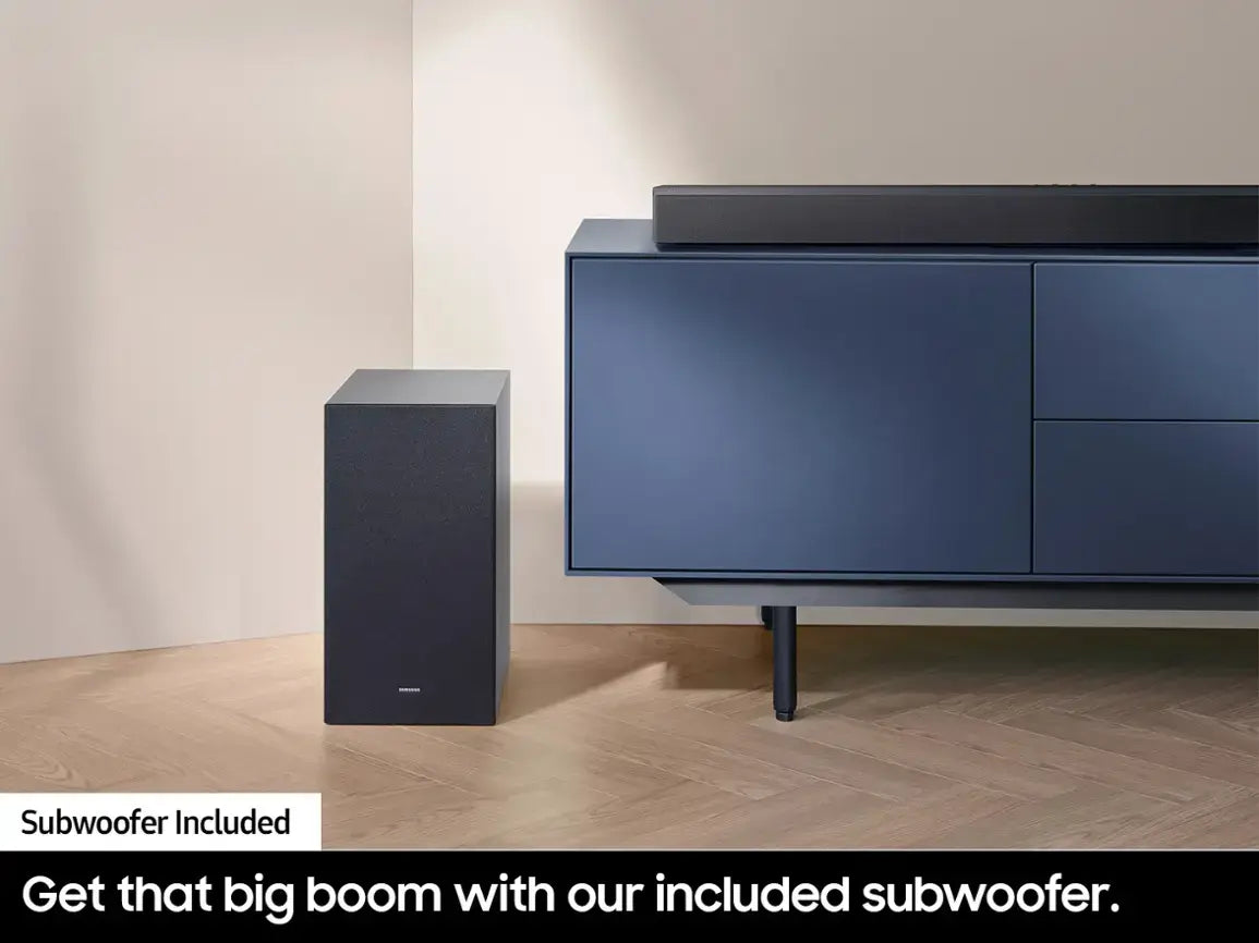 SAMSUNG 2.1 CH SOUNDBAR & SUBWOOFER